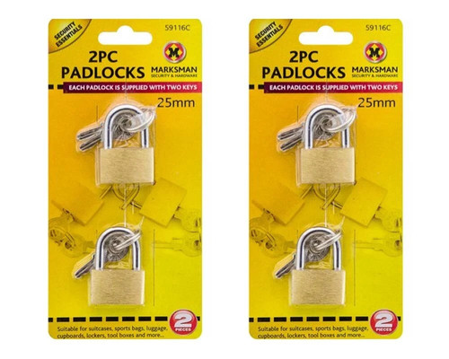 Pack 25mm mini brass - 4,