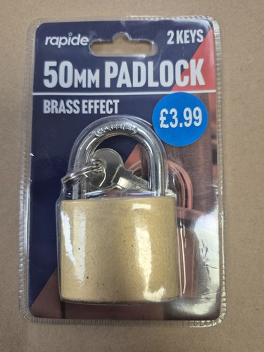 Rapide 50mm padlock - rapide,