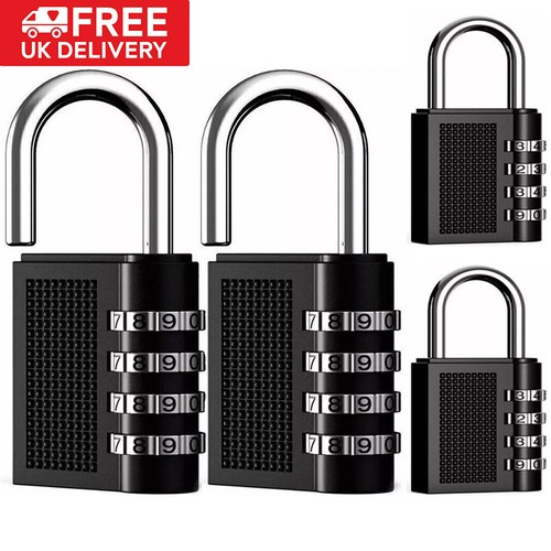 Combination padlock 4 - 4x,