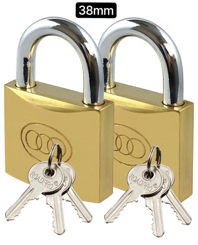 Brass padlock 32mm - x,
