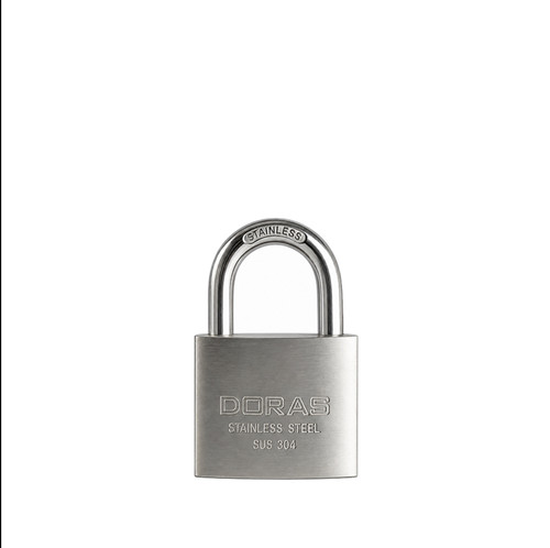 Stainless steel padlock - steel,