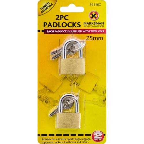 25mm mini padlock for - 2, pc