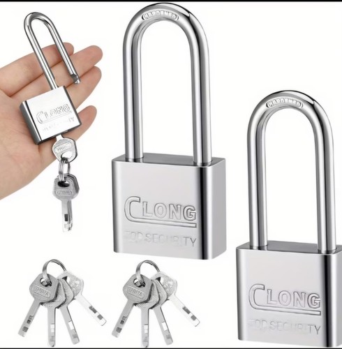 Padlock waterproof with long - padlock,