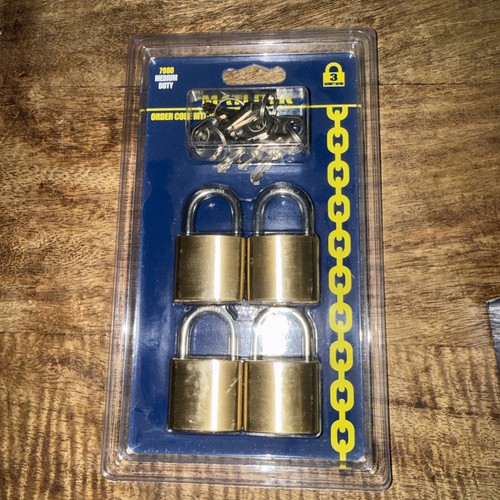 Matlock 30mm brass padlocks - 30mm,
