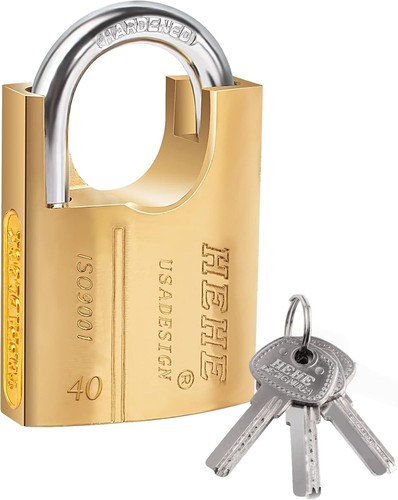40mm brass padlock closed - 40mm,