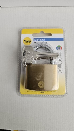 Yale brass padlock - yale,