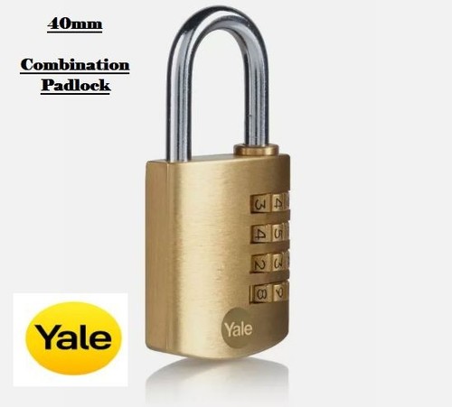 Padlock 40mm yale combination - yale,