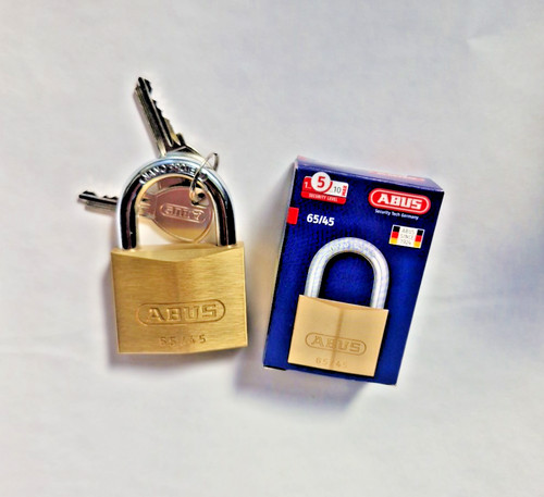 Abus padlock brass - abus,