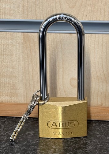 Abus mechanical 50mm brass - 85/50mm,