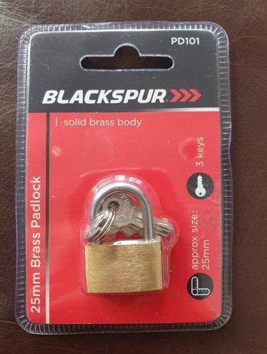 Blackspur 25mm brass - 25mm,