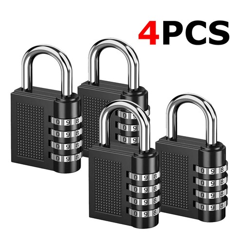 Combination padlock digit - x4,