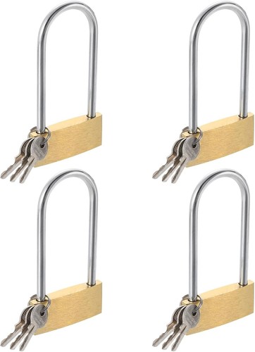 Solid brass padlocks pack - solid,