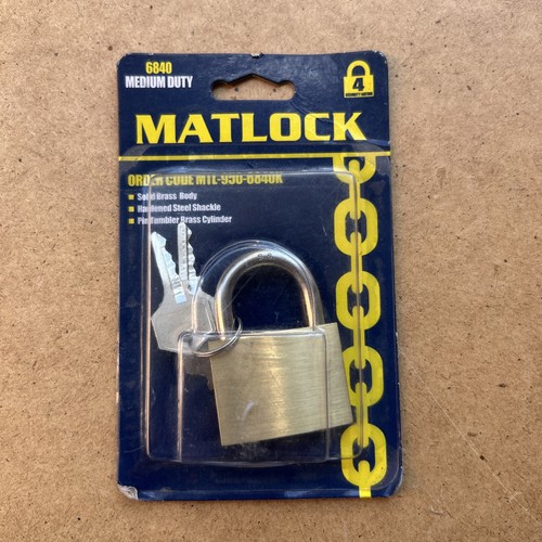 Matlock solid brass - solid,