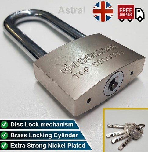Extra long shackle padlock - shackle, |