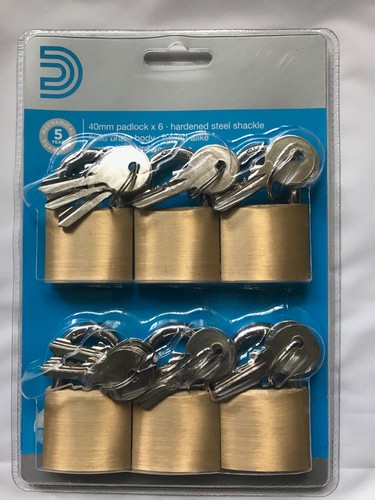 Solid strong brass padlocks - strong,