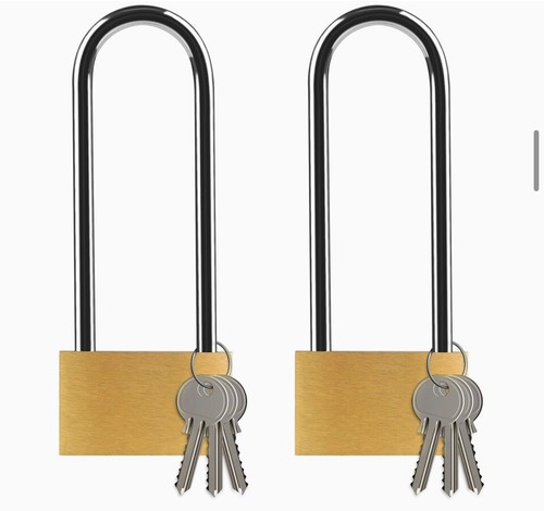40mm padlock long shackle - 2, x